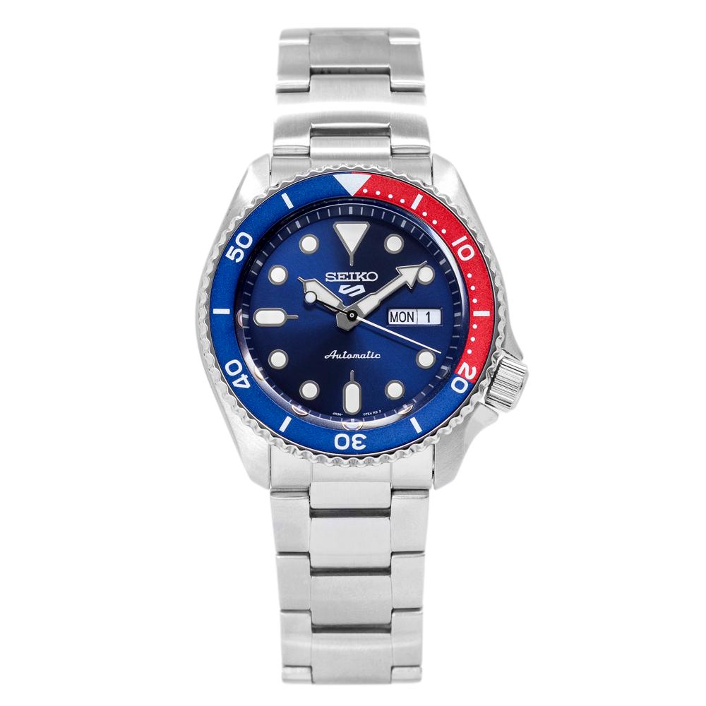 SRPD53K1-Seiko Men's SRPD53K1 5 Sports Blue Dial Watch