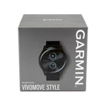 Garmin 010-02240-03 vívomove® Style Black SmartWatch