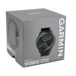 Garmin 010-02240-03 vívomove® Style Black SmartWatch