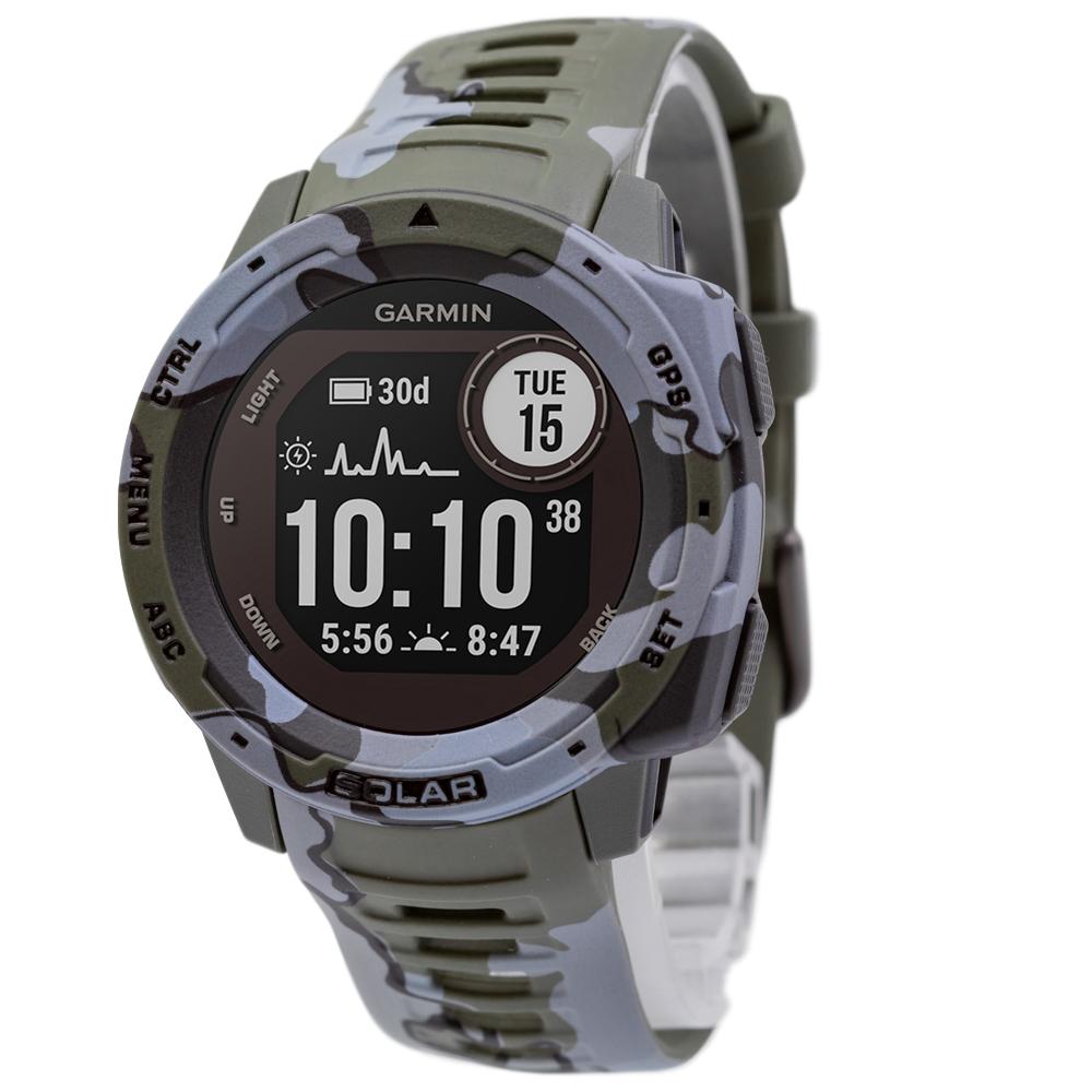 010-02293-06-Garmin 010-02293-06 Instinct Solar - Camo Ed. Smartwatch