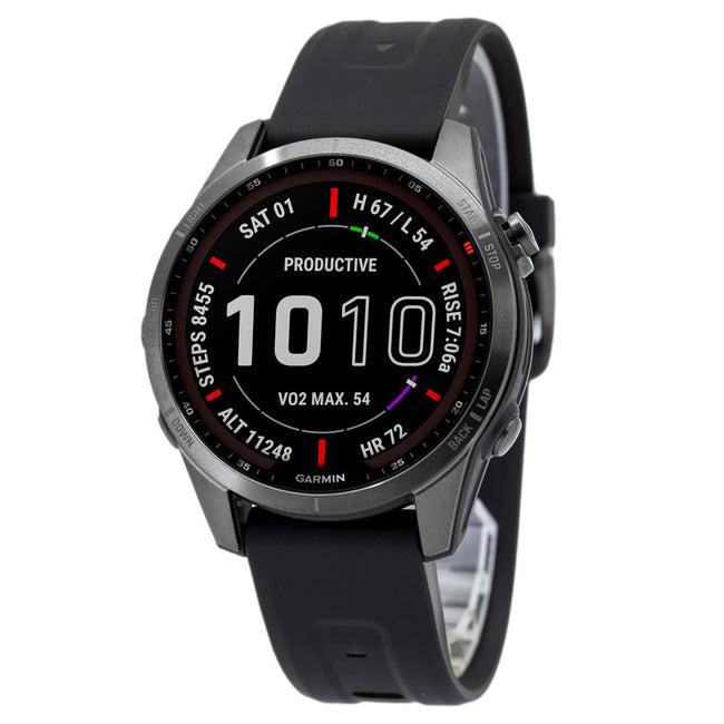 Garmin 010-02539-25 Fenix  7S Sapphire Solar Grey Watch