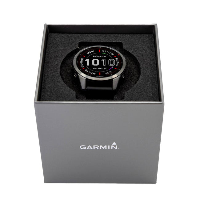 Garmin 010-02539-25 Fenix  7S Sapphire Solar Grey Watch