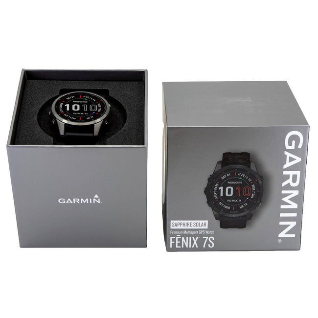 Garmin 010-02539-25 Fenix  7S Sapphire Solar Grey Watch