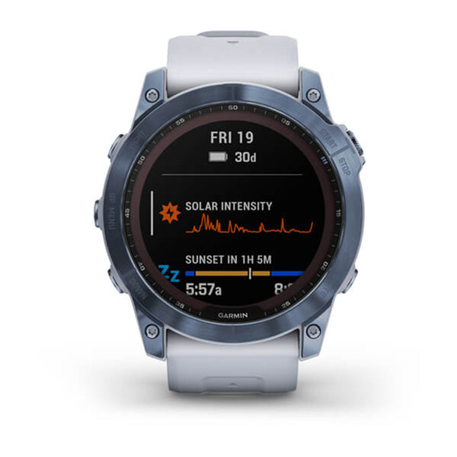 Garmin 010-02541-15 fēnix® 7X Sapphire Solar Titanium DLC