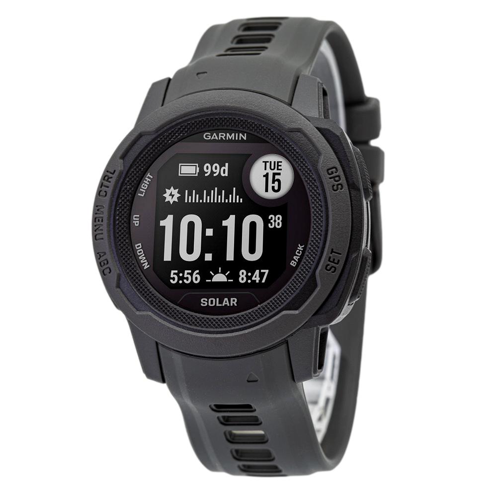 Garmin 010-02564-00 Instinct® 2S Solar Graphite Smartwatch