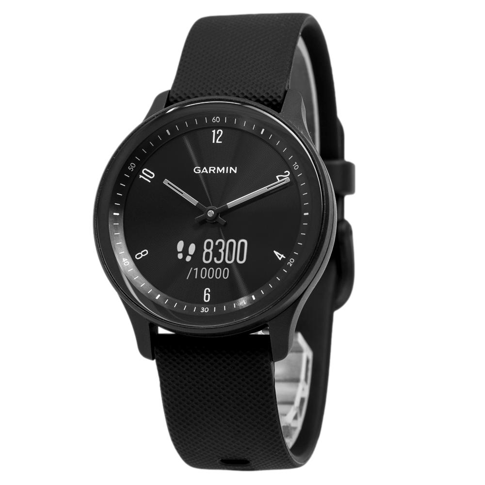 010-02566-00-Garmin 010-02566-00 vívomove® Sport Black Smartwatch