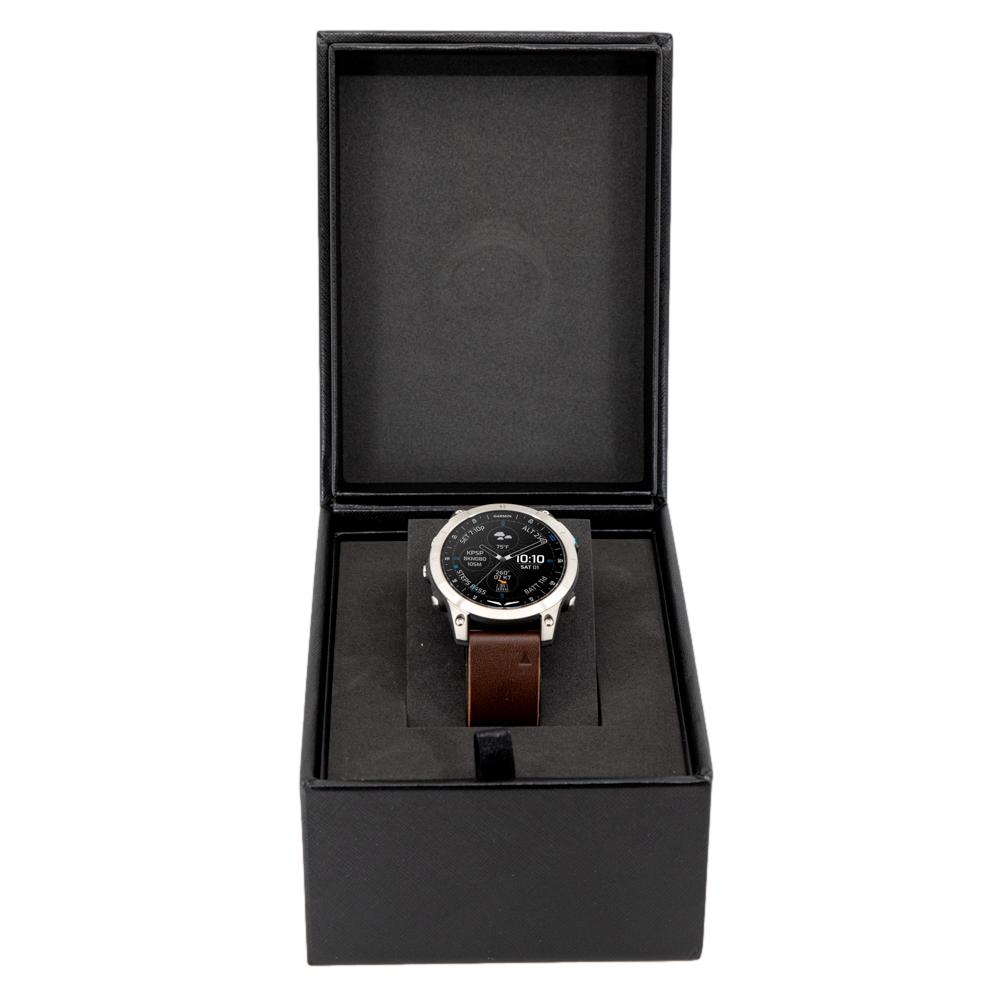 Garmin 010-02582-55 D2™ Mach 1 Aviator Titanium Smartwatch