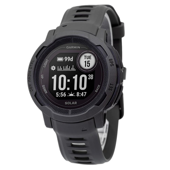 Garmin 010-02627-00 Instinct® 2 Solar Graphite Smartwatch