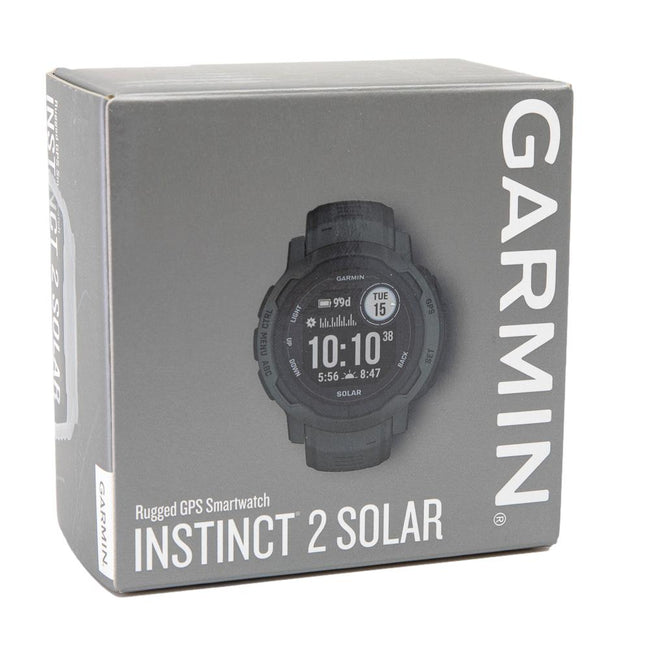 Garmin 010-02627-00 Instinct® 2 Solar Graphite Smartwatch