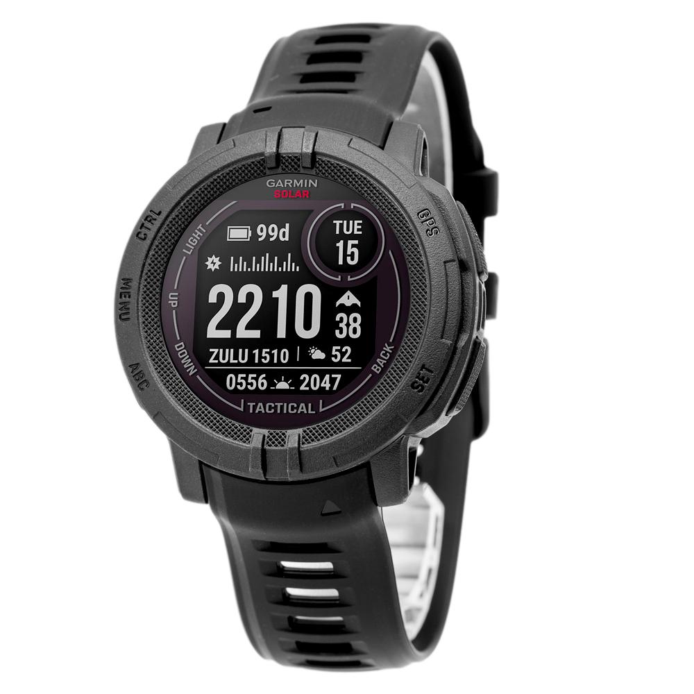 Garmin 010-02627-03 Instinct® 2 Solar Tactical Edition Black
