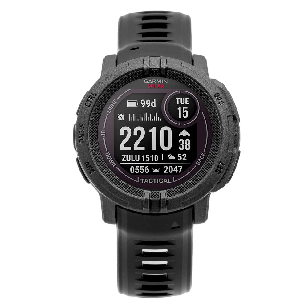 Garmin 010-02627-03 Instinct® 2 Solar Tactical Edition Black
