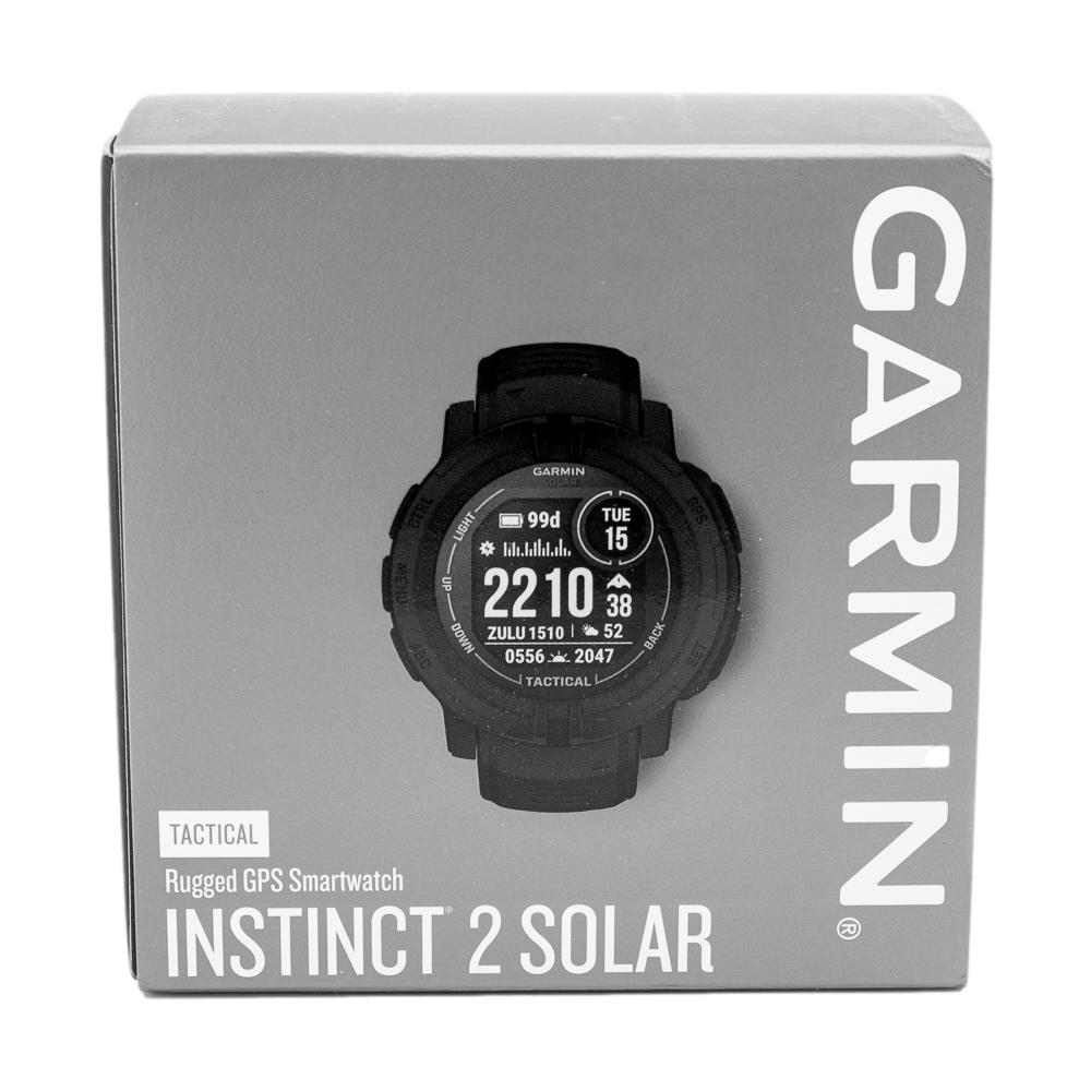 Garmin 010-02627-03 Instinct® 2 Solar Tactical Edition Black