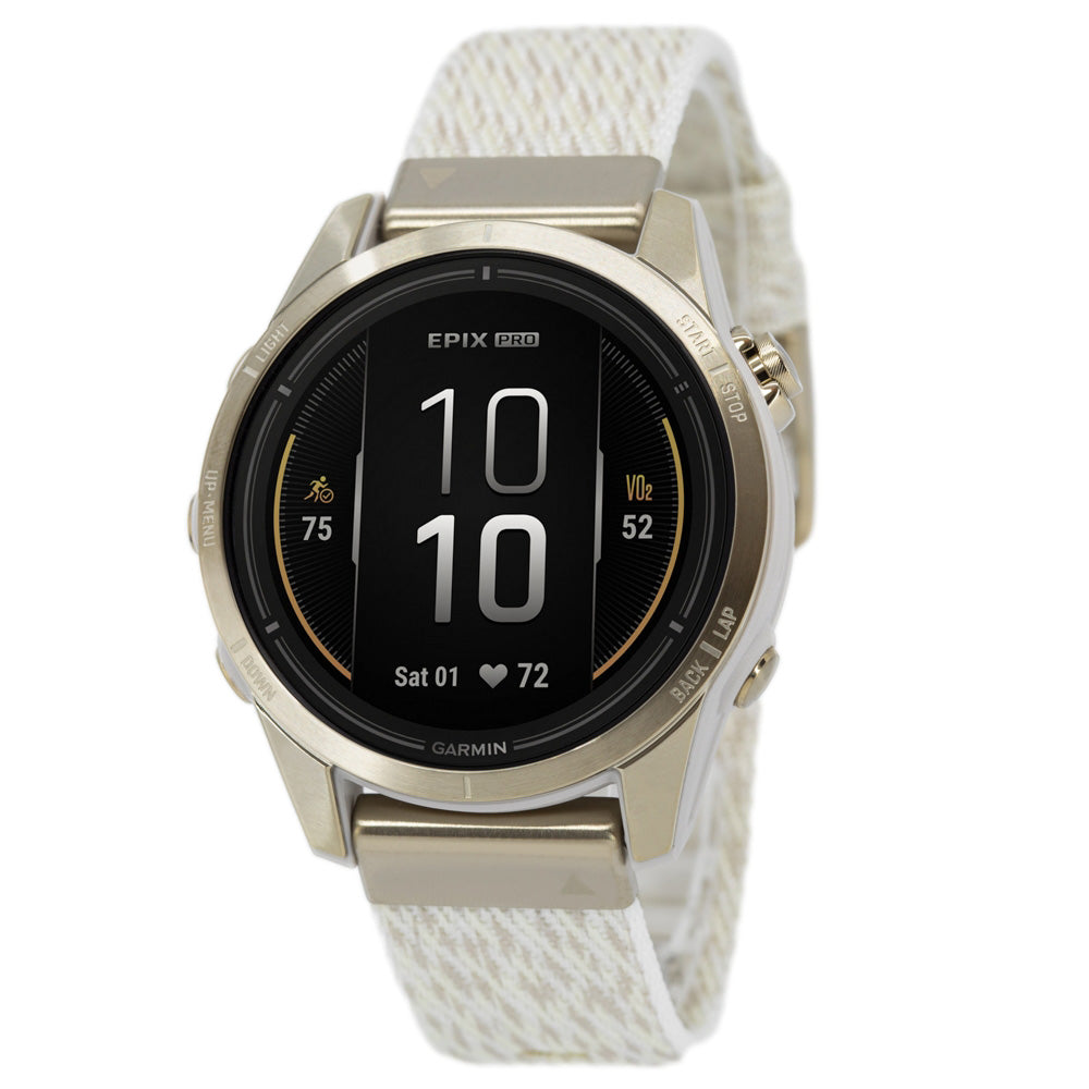 Garmin 010-02802-20 Epix Pro Gen 2 Sapphire Ed-42 mm Gold