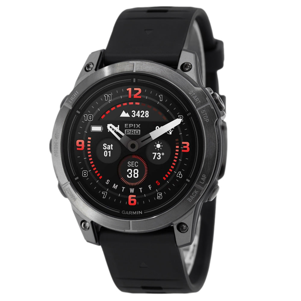 Garmin 010-02803-30 Epix Pro Gen 2 Sapphire Ed-47 mm Black