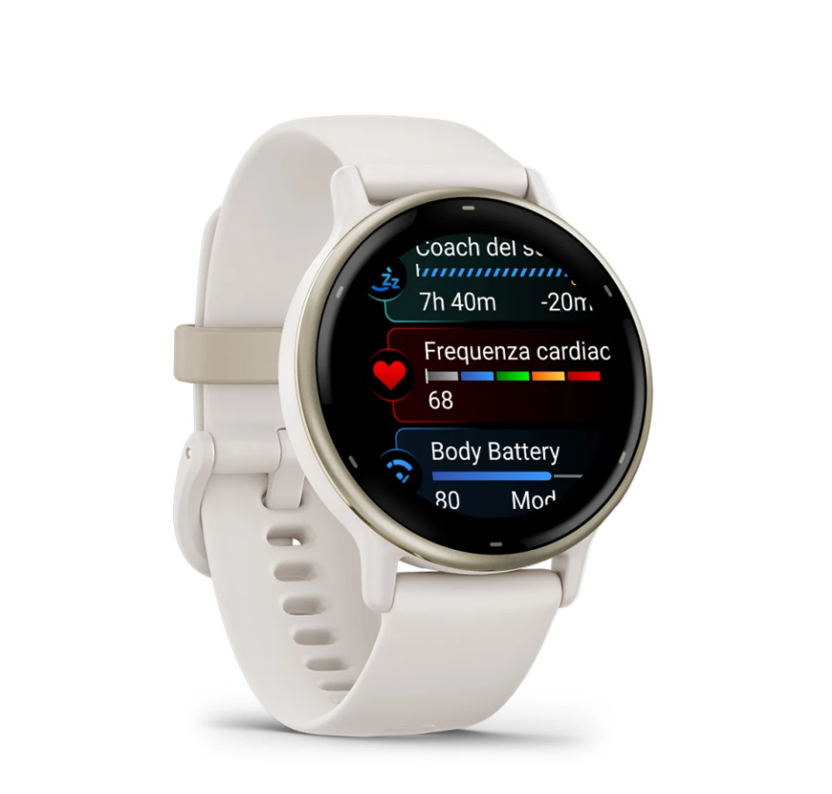 Garmin 010-02862-11 VivoActive 5 Cream gold-Ivory Smartwatch