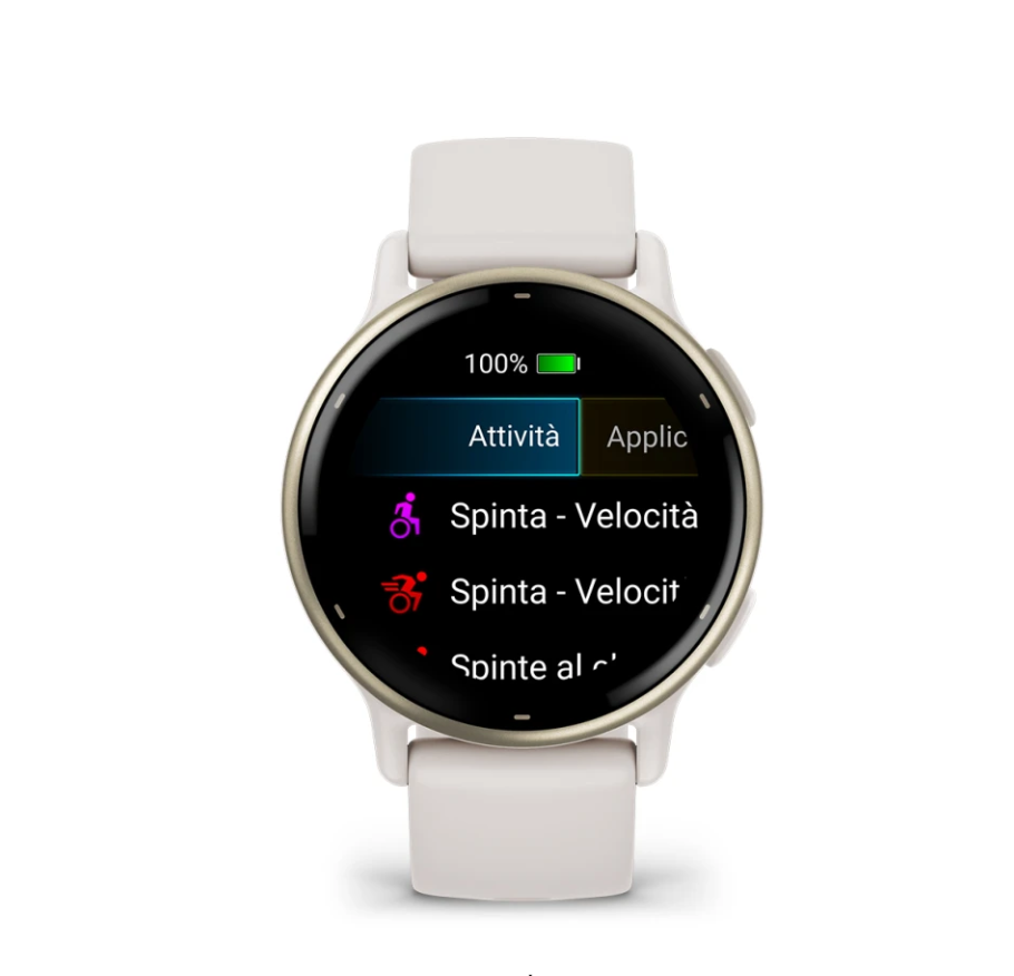 Garmin 010-02862-11 VivoActive 5 Cream gold-Ivory Smartwatch