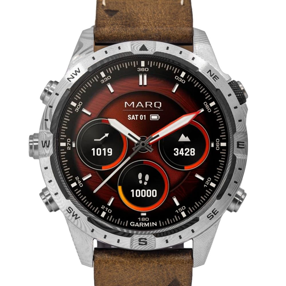 Garmin 010-03393-31 MARQ Adventurer Gen 2–Damascus Steel Ed