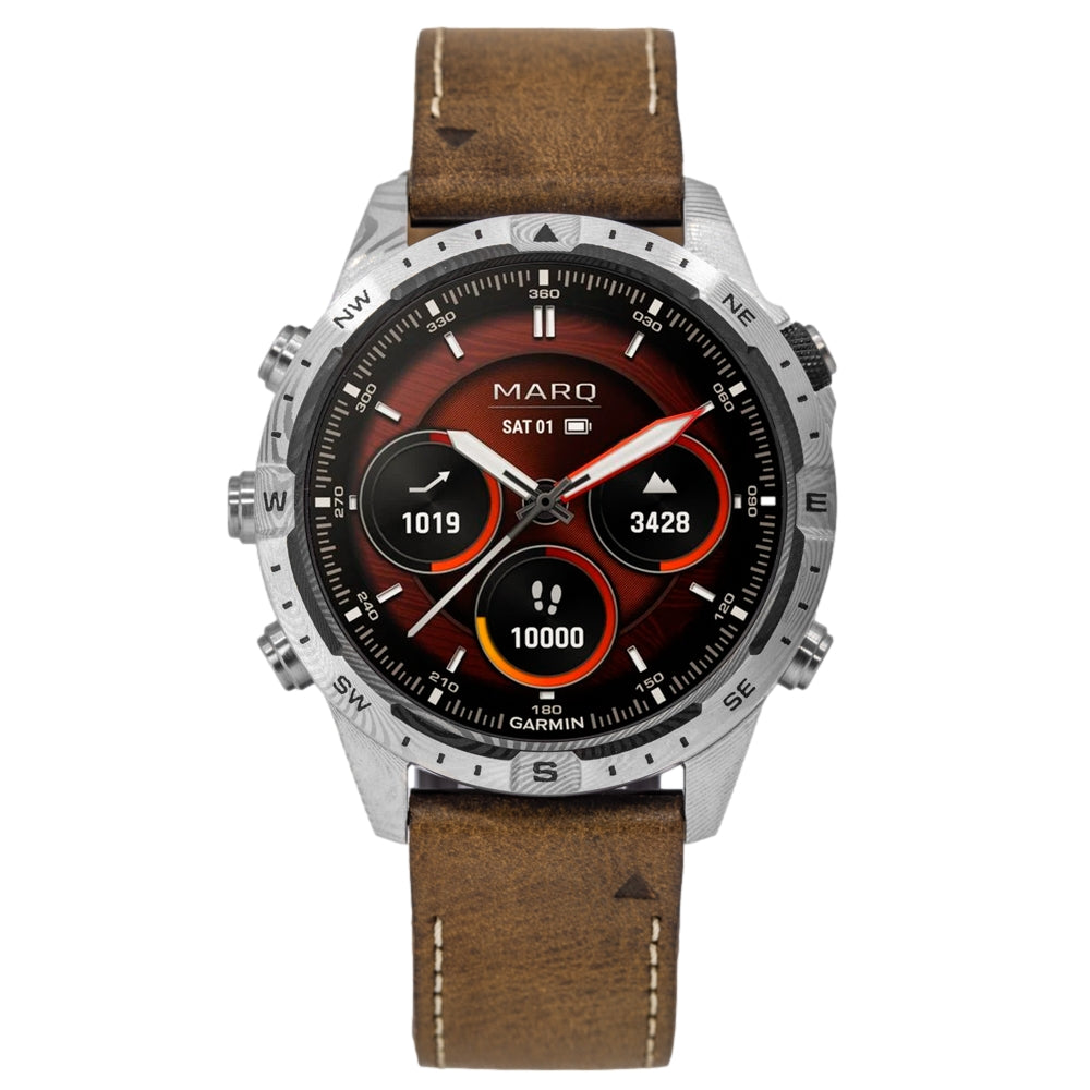 Garmin 010-03393-31 MARQ Adventurer Gen 2–Damascus Steel Ed