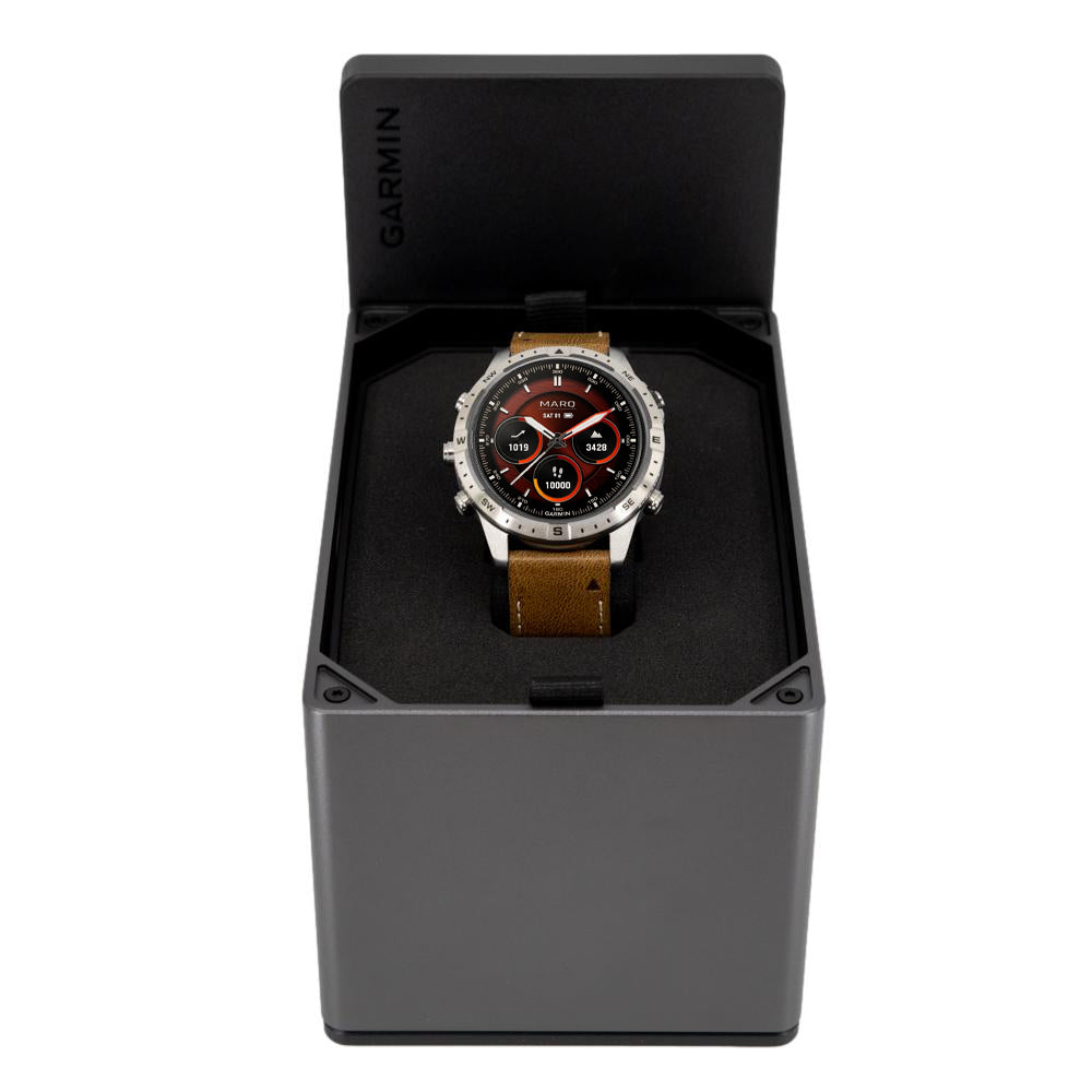 Garmin 010-03393-31 MARQ Adventurer Gen 2–Damascus Steel Ed