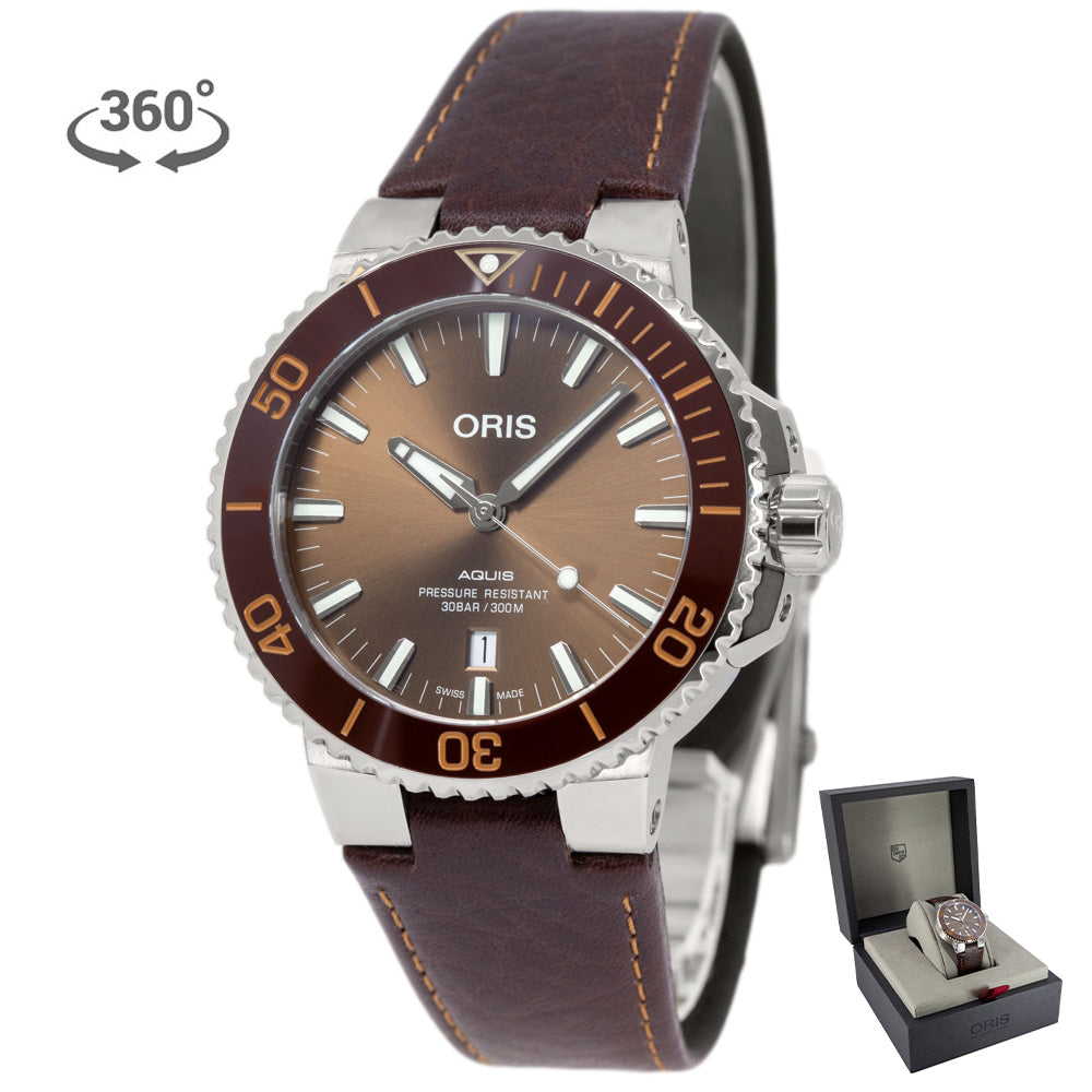 01 733 7730 4152-07 5 24 12EB-Oris Men's 01 733 7730 4152-07 5 24 12EB Aquis Auto