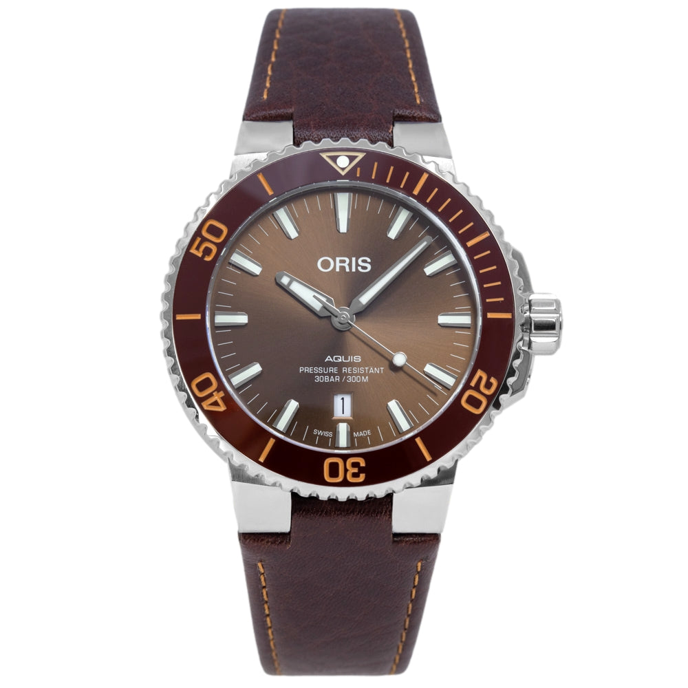 01 733 7730 4152-07 5 24 12EB-Oris Men's 01 733 7730 4152-07 5 24 12EB Aquis Auto