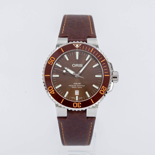 01 733 7730 4152-07 5 24 12EB-Oris Men's 01 733 7730 4152-07 5 24 12EB Aquis Auto