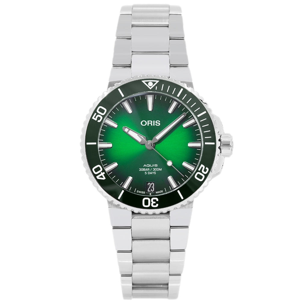 Oris Men's 01 400 7763 4157-07 8 24 09PEB Aquis Automatic