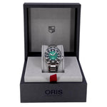 Oris 01 400 7769 4157-07 8 22 09PEB Aquis Green Dial Watch