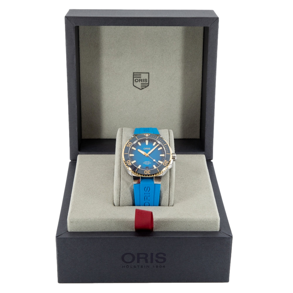 Oris Men's 01 400 7769 6355-07 4 22 75FC Aquis Date 400