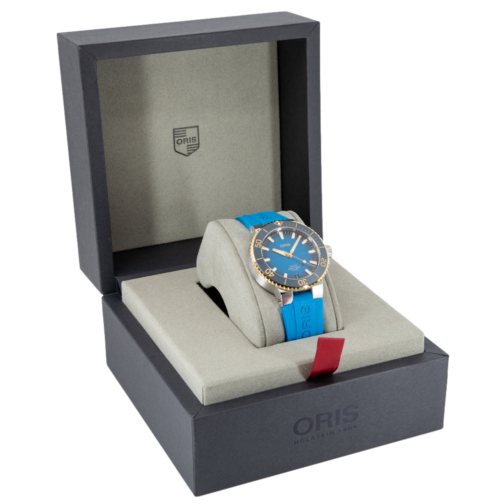 Oris Men's 01 400 7769 6355-07 4 22 75FC Aquis Date 400