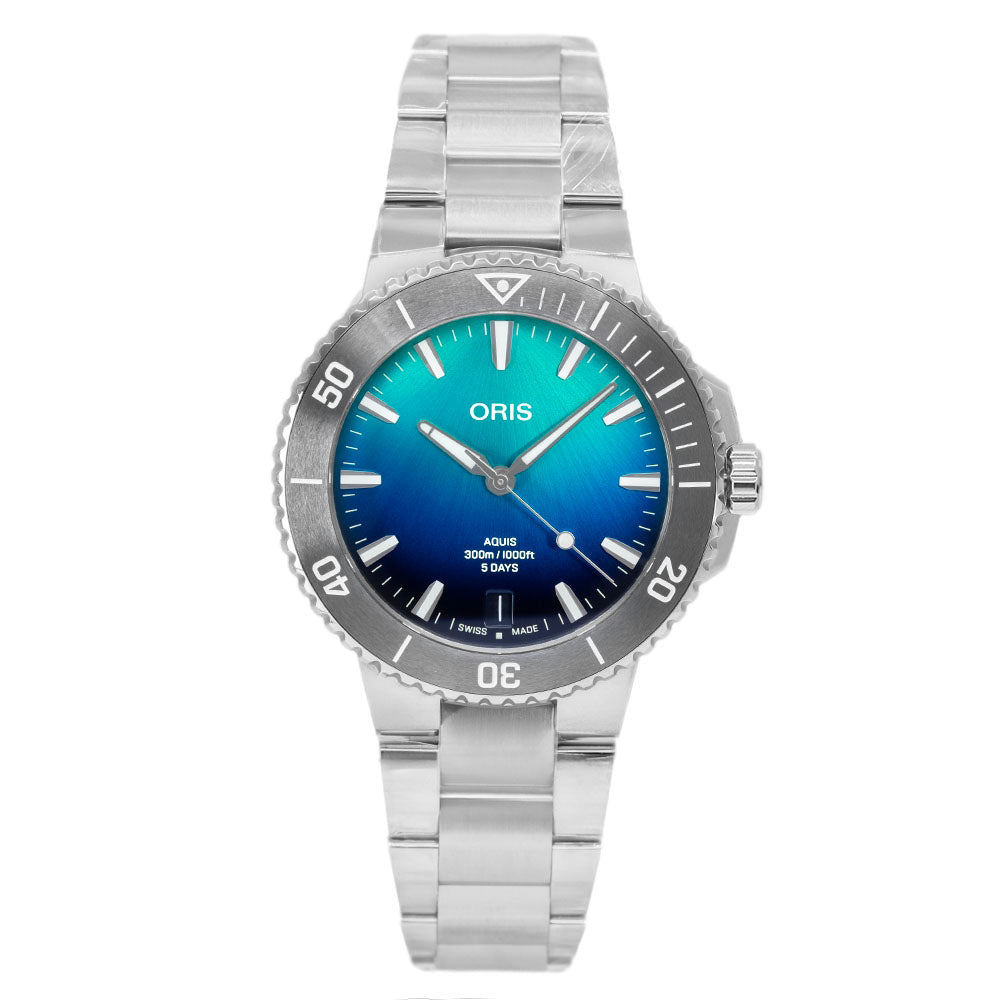 Oris 01 400 7790 4185-Set Aquis Great Barrier Reef Limited Edition IV