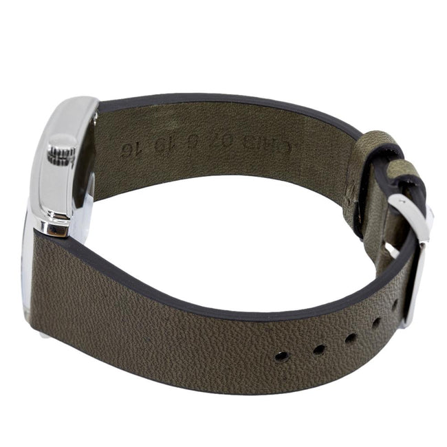 Oris 01 561 7783 4063-07 5 19 16 Rectangular Grey Dial Watch