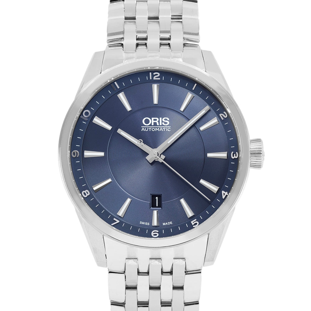 Oris 01 733 7642 4035-07 8 21 80 Artix Blue Dial Auto