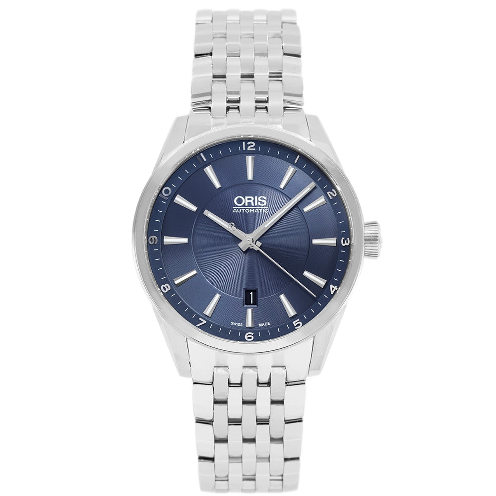 Oris 01 733 7642 4035-07 8 21 80 Artix Blue Dial Auto