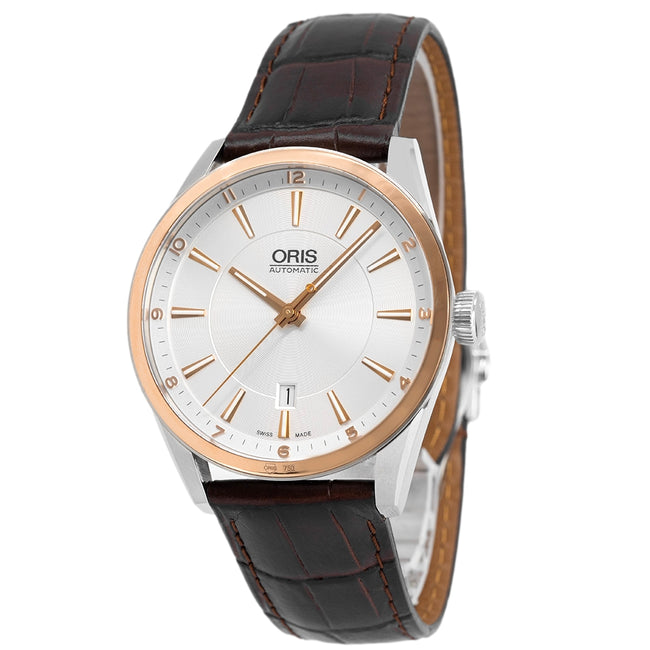 Oris 01 733 7642 6331-07 5 21 80FC Artix 18K Rose Gold Auto