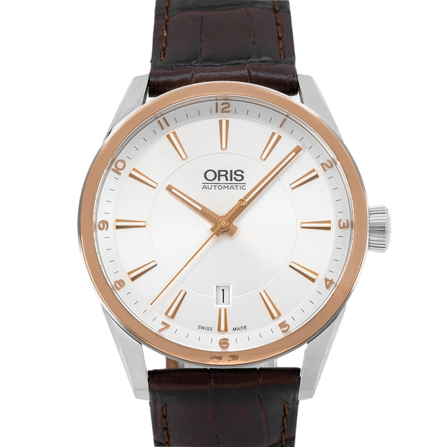 Oris 01 733 7642 6331-07 5 21 80FC Artix 18K Rose Gold Auto