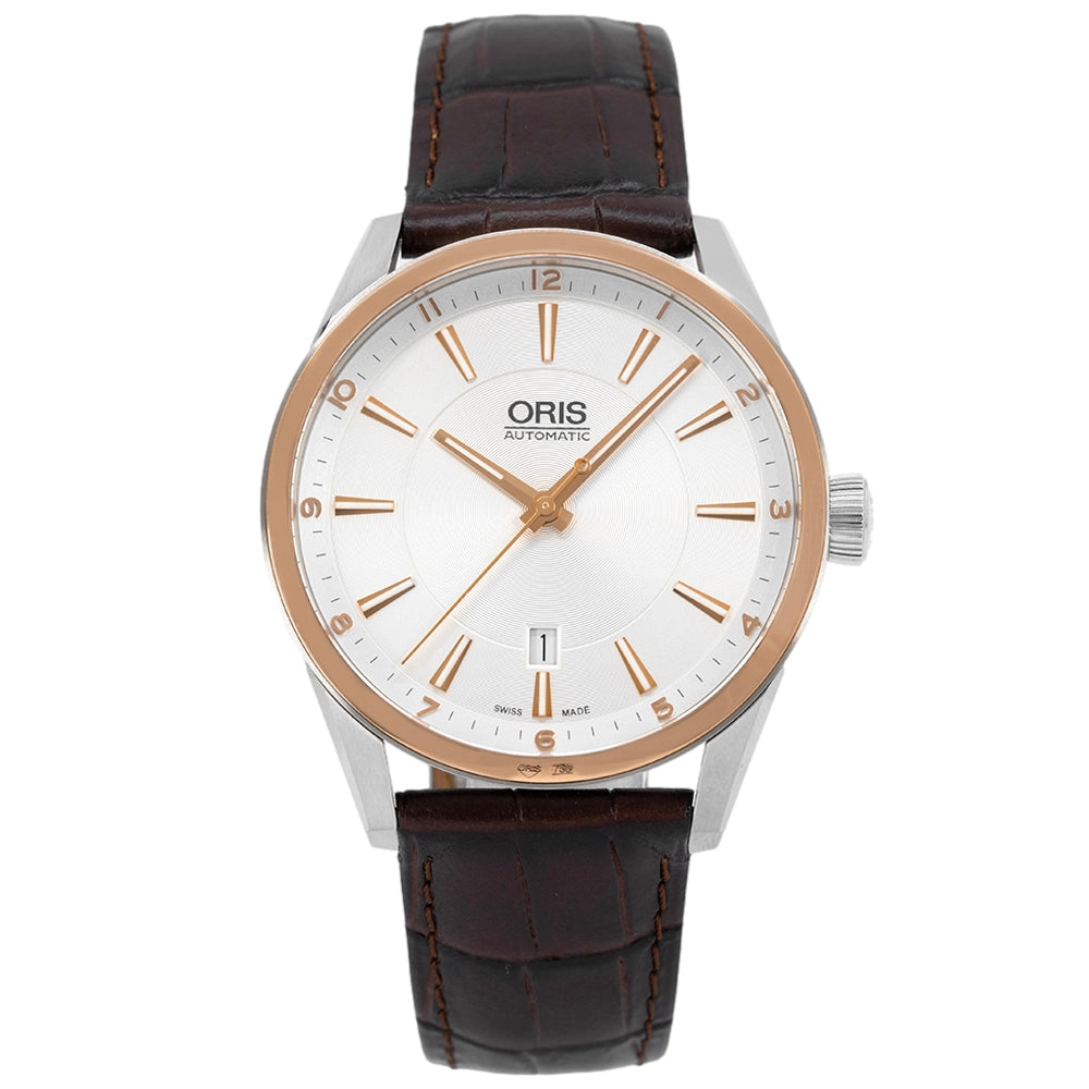 Oris 01 733 7642 6331-07 5 21 80FC Artix 18K Rose Gold Auto
