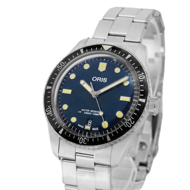 Oris 01 733 7707 4055-07 8 20 18 Divers 65 Blue Dial Auto