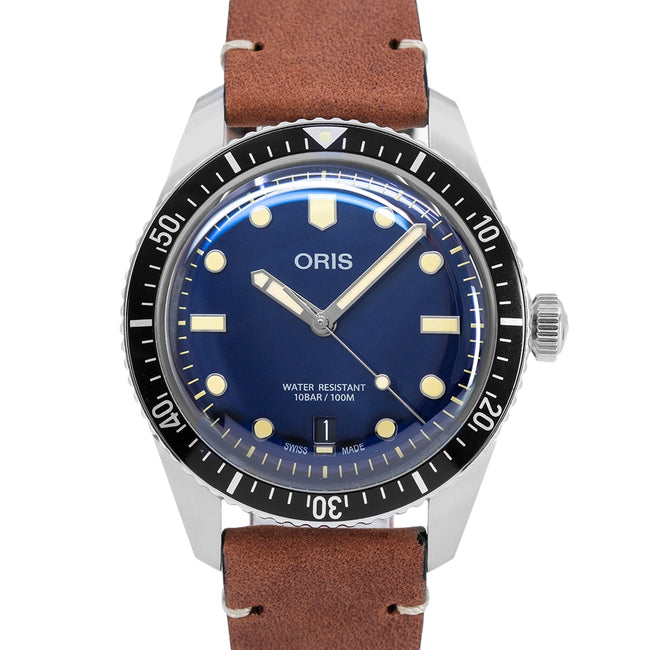 Oris 01 733 7707 4055-07 5 20 45 Divers Sixty-Five Blue