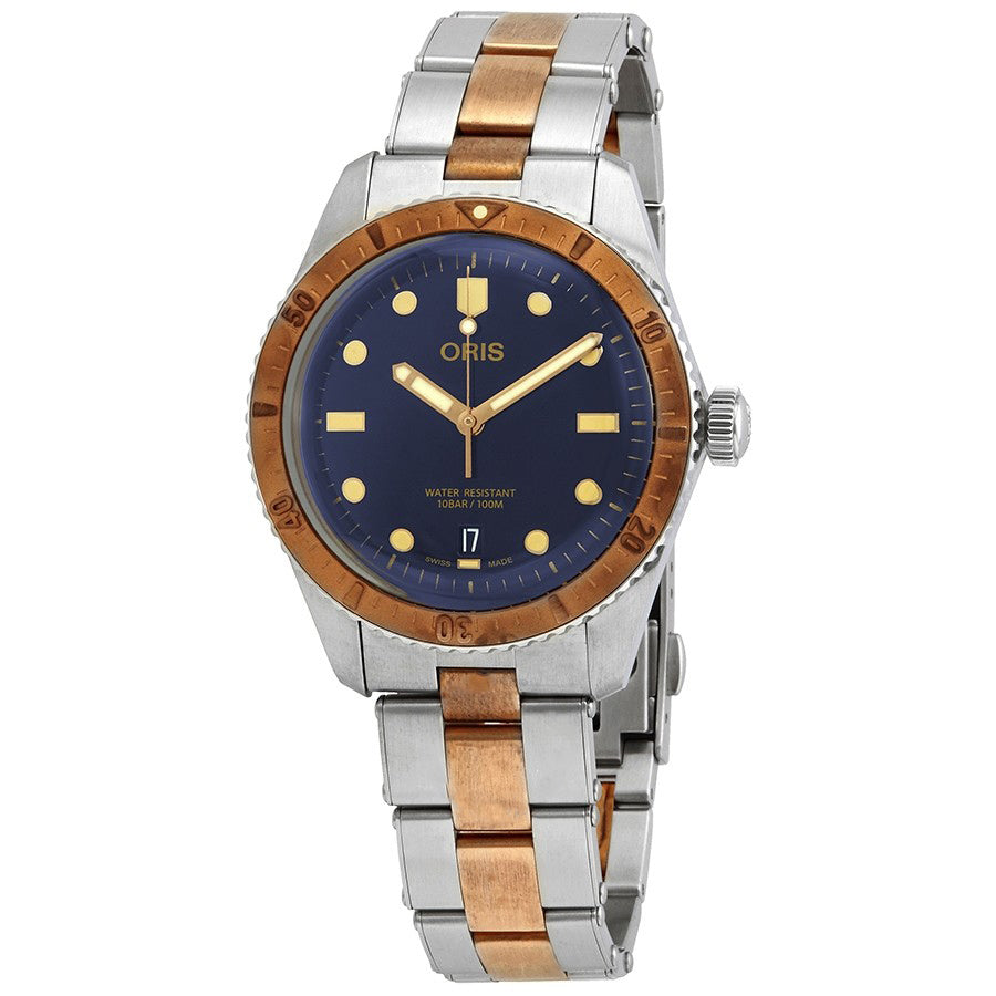 Oris 01 733 7707 4355-07 8 20 17 Divers 65 Blue Dial Watch