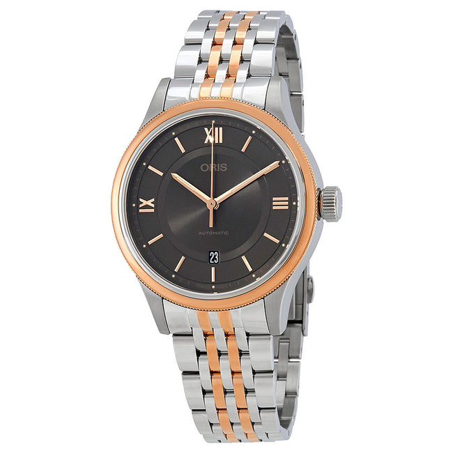 Oris 01 733 7719 4373-07 8 20 12  Classic Grey Dial Watch