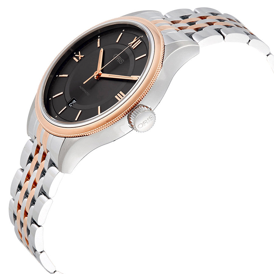 Oris 01 733 7719 4373-07 8 20 12  Classic Grey Dial Watch