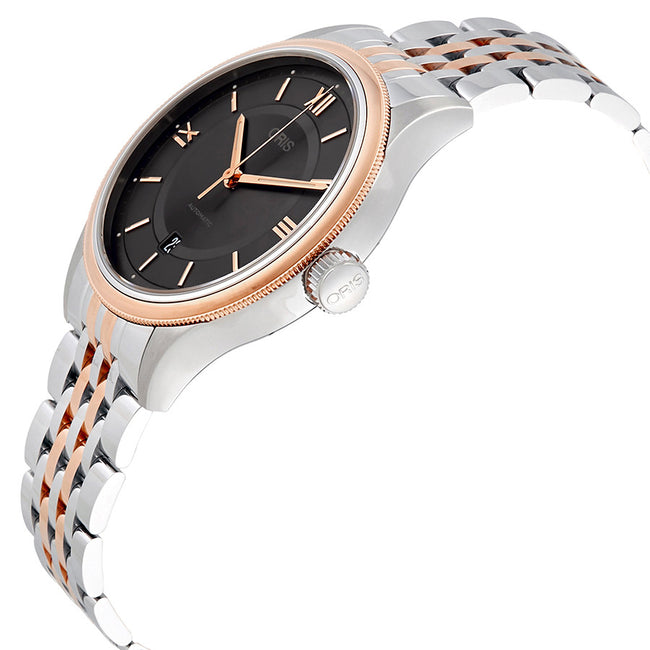Oris 01 733 7719 4373-07 8 20 12  Classic Grey Dial Watch