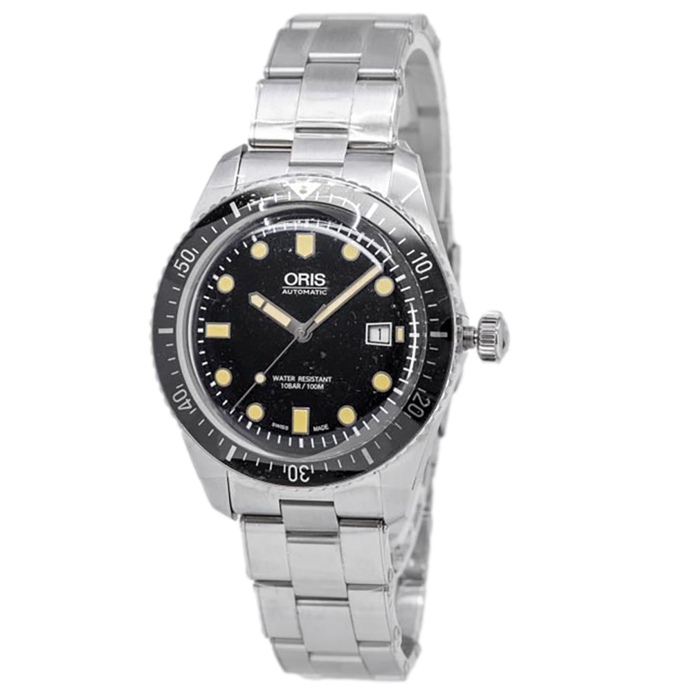 Oris 01 733 7720 4054-07 8 21 18 Divers 65 Black Dial Watch