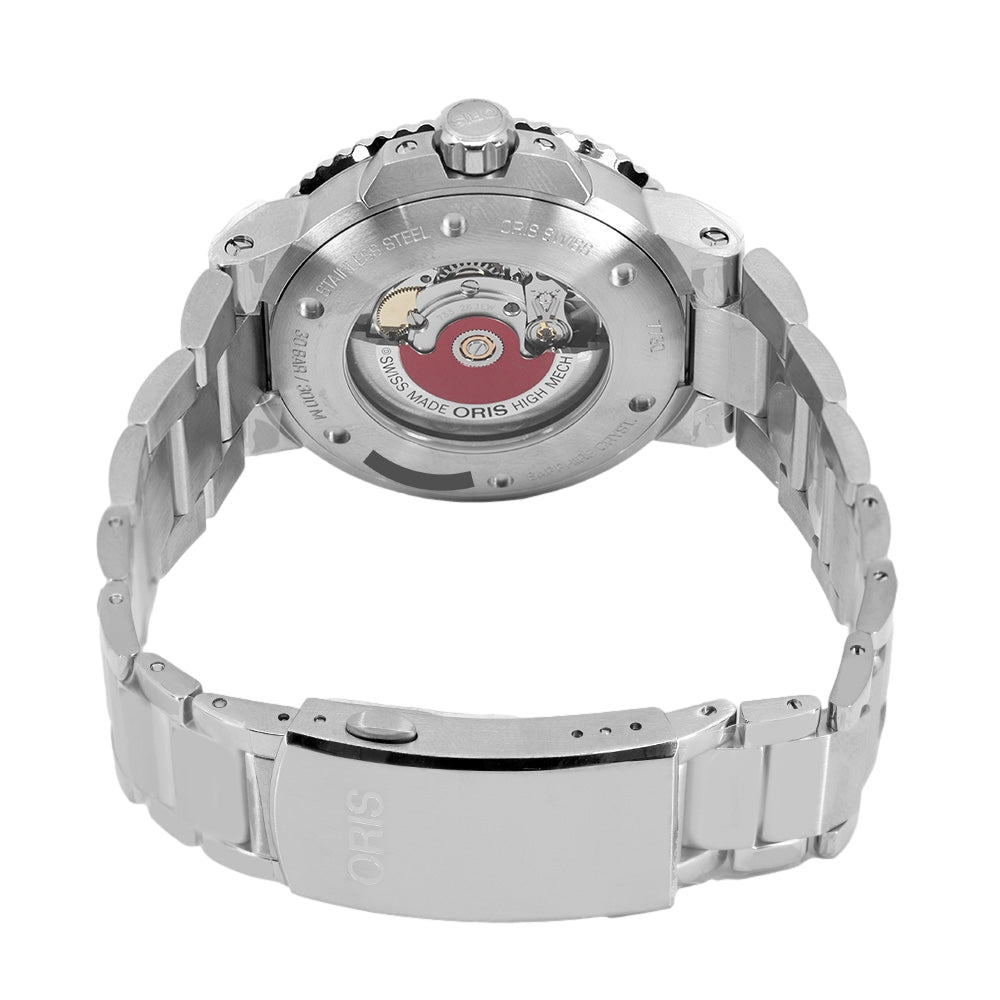 Oris 01 733 7730 4134-07 8 24 05PEB Aquis Black Dial Auto