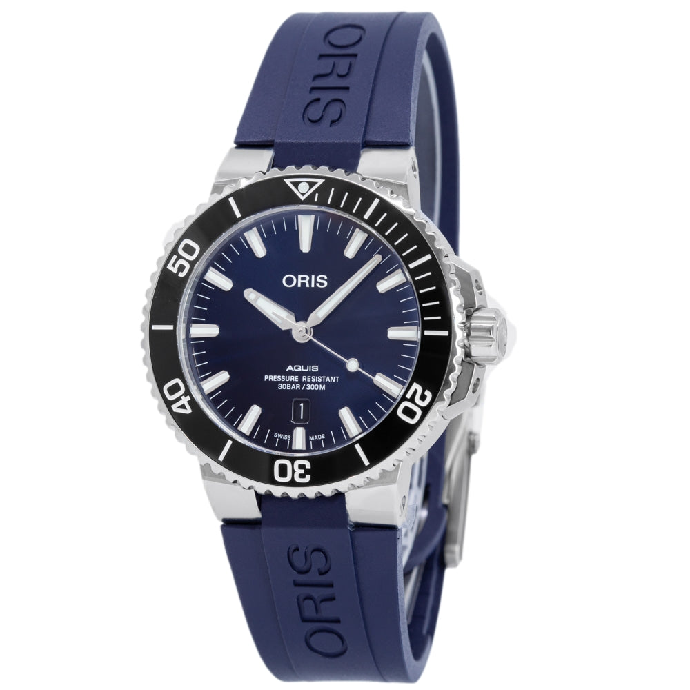 01 733 7730 4135-07 4 24 65EB-Oris 01 733 7730 4135-07 4 24 65EB Aquis Blue Dial Auto