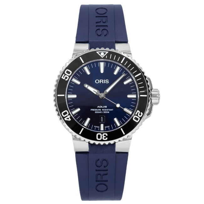 01 733 7730 4135-07 4 24 65EB-Oris 01 733 7730 4135-07 4 24 65EB Aquis Blue Dial Auto