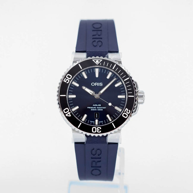 01 733 7730 4135-07 4 24 65EB-Oris 01 733 7730 4135-07 4 24 65EB Aquis Blue Dial Auto