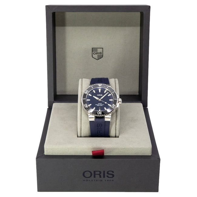 01 733 7730 4135-07 4 24 65EB-Oris 01 733 7730 4135-07 4 24 65EB Aquis Blue Dial Auto