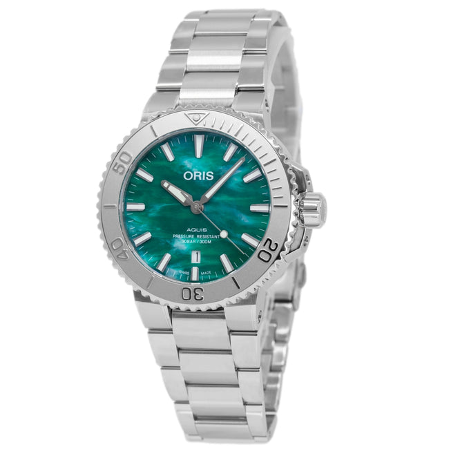 Oris 01 733 7730 4137-07 8 24 05PEB Oris Aquis x Bracenet